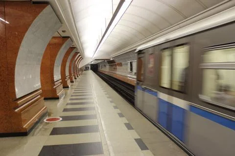 Metro station Stock Photos