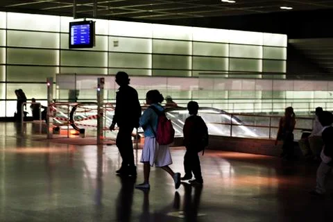Metro station Stock Photos