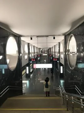 Metro station Stock Photos