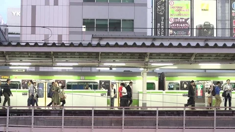 Metro Station, Tokyo Stock Footage 74168846