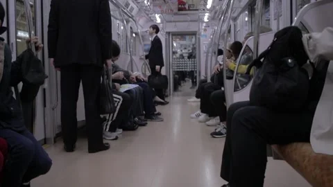 Metro, Subway - Japan Stock Footage 150325517