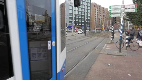 Metro Superficie Amesterdam02 Stock Footage 123672827