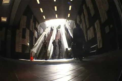 Metro Time Lapse Stock Footage 14820511