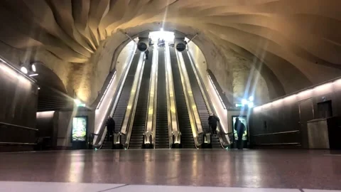 Metro Timelapse Stock Footage 169085003