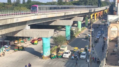 Metro train Stock Footage 145963172