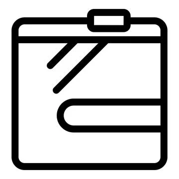 Metro train front view showing headlights and destination sign Stock Illustration