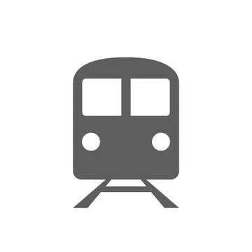 Metro train icon イラスト素材