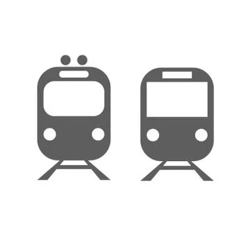 Metro train icon イラスト素材