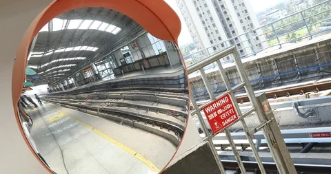 Metro Train station Cochin Kerala India | Stock Video | Pond5