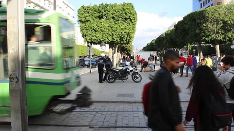 Metro Tunis 库存影片 115325849