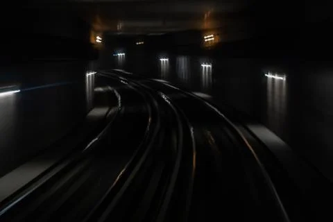 Metro tunnel-1 Stock Photos