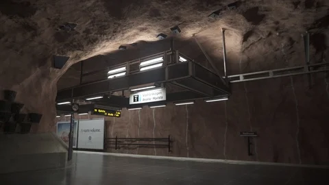 Metro underground Stock Footage