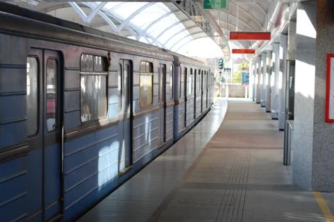 Metro unit in Budapest Stock Photos