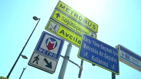 Metrobus Video stock 169700743