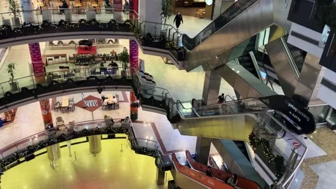 Metrocity Shopping Mall Stock Footage 334455501