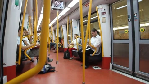 Metrodemadrid Stock Footage 6674730