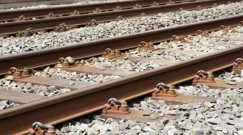 Metrolink Track Stock Footage 62753360