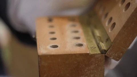 Metrology calibration system of weights and measures balance Stock Footage 83987770