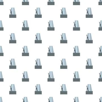 Metronome device pattern for music and rhythm background Stock Illustration