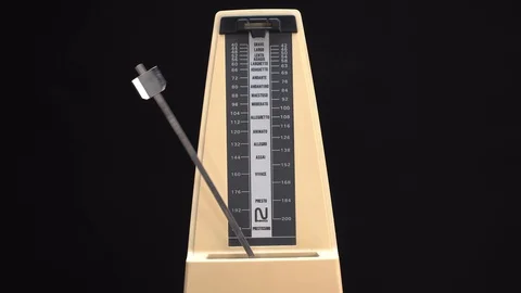 Metronome grave Stock Footage 129247701