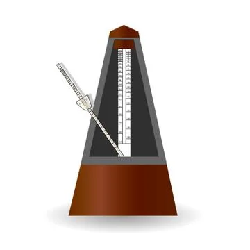 Metronome Stock Illustration