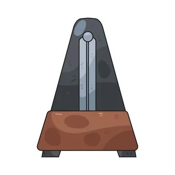 Metronome illustration Stock Illustration