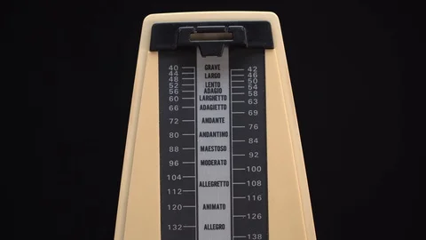 Metronome lento Stock Footage 129247687