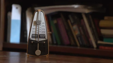 The metronome pendulum Stock Footage 60007038
