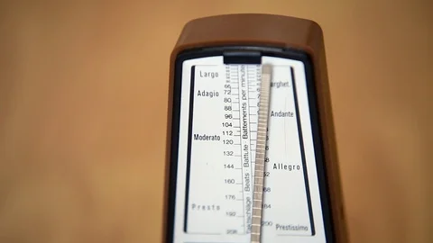 A Metronome ticking Stock Footage 91901281
