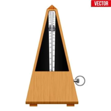 Metronome vector illustration Stock Illustration