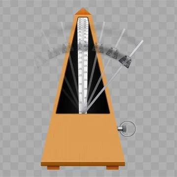 Metronome vector illustration Stock Illustration