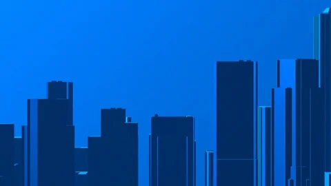 Metropolis And Sky Stock Footage 98588312