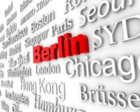 Metropolis berlin Stock Illustration