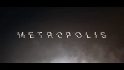 Metropolis Cinematic Trailer Stockmateriaal After Effects
