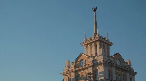Metropolis. Ulan Ude Stock Footage 32345998