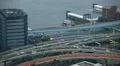 Metropolitan Area, Aerial View of Tokyo Highway, Japan, Modern Freeway, Commute HD Footage