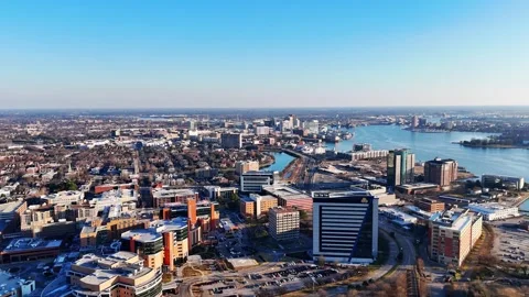 Metropolitan Area - Norfolk, VA Video stock 336364666