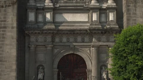 Metropolitan Cathedral of Mexico 库存影片 276185689