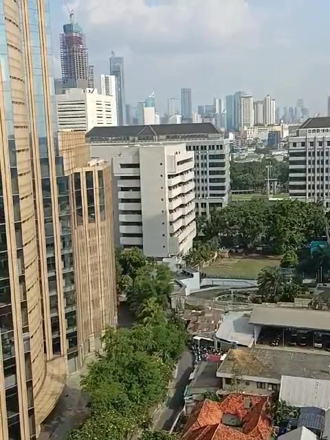 Metropolitan city of Jakarta Stock Footage 243287767