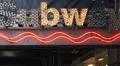 Metropolitan Metro Underground Subway Bulb Sign Neon Signage Flickering NYC USA HD Footage