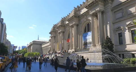 Metropolitan Museum of Art Video stock 119572087