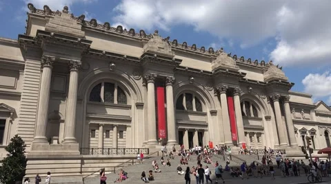 The Metropolitan Museum of Art, Manhattan, New York, United States. Stock Footage