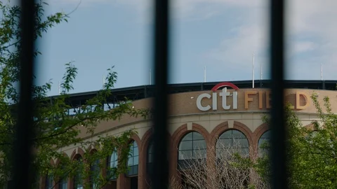 Mets Citi Field Shutdown Video stock 128928030