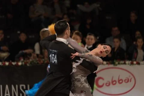 METU Open 2017, WDSF Dance Competition Stock Photos