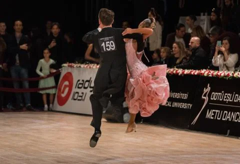 METU Open 2017, WDSF Dance Competition Stock Photos