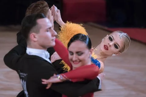 METU Open 2017, WDSF Dance Competition Stock Photos
