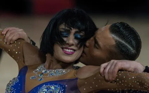 METU Open 2017, WDSF Dance Competition Stock Photos