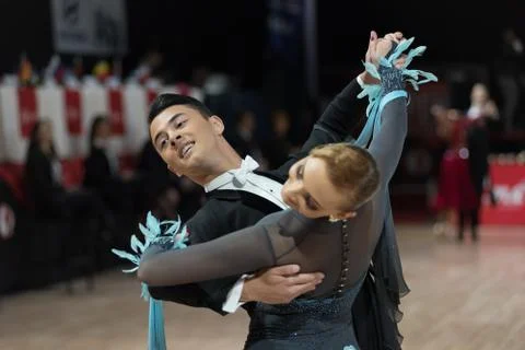 METU Open 2017, WDSF Dance Competition Stock Photos