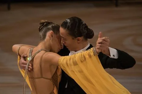 METU Open 2017, WDSF Dance Competition Stock Photos