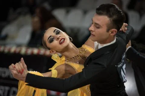 METU Open 2017, WDSF Dance Competition Stock Photos